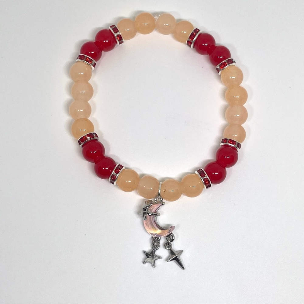 moon beaded bracelet